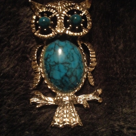 2" tall x 1" wide owl vintage owl pin/brooch - Picture 1 of 1